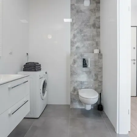 Chill Apartments Mokotow Business Center Varsavia Esterno foto